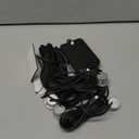 Cordless Parking Sensor, Reverse Radar System with 4 Car Backup Sensors, LED Distance Display with Sound Warning + 4 White Parking Sensors for Cars, Vans, RVs, and Trailers