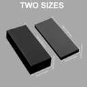 20pcs Headboard Stoppers for Wall, 10pcs 20mm + 10pcs 3mm EVA Foam Headboard Bumper Pads Anti-Shake Furniture Pads Bed Noise Stoppers Wall Protector (Black)