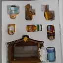 JOYIN 13 PCS Christmas Little Nativity Playset, Reenact Miniature Toys Nativity Set, Christmas Manger Scene for Kids, Present, Xmas Decorations
