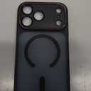 JUESHITUO Magnetic for iPhone 17 Pro Max Case: Upgraded [Full Camera Protection], with [1X Privacy Screen Protector] [Camera Button], 6.9" case for iPhone 17 Pro Max, Black