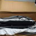 Box Springs 5 Inch Queen Box Spring Only Bed Base, Mattress Foundation, Easy Clean Fabric Cover, Non-Slip, No Noise, Easy Assembly