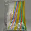 Patelai 20 Pieces Birthday Juice Pouches for Adults with Straws Heavy Duty Hand-held Translucent Reclosable Zipper Smoothie Pouches Stand-up Plastic Bags for Birthday Party Supplies
