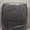 AOMSAZTO Seat Covers Fit for Ford F150 : 2009-2024 2025 2026 - F250/F350/F450 2017-2024 2025 2026 Truck Pick-up Full Set Car Seat Covers Faux Leather (Redline, 5 Seats)