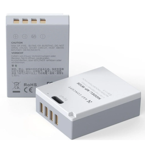 2 pack K&F CONCEPT, Camera Battery MODEL: NP-W126