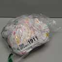 Winter Car Seat Cover Baby with Sunshade & Dual Zipper Windows - Minky Bubble Lined Windproof Soft Shell, Warm Newborn Car Seat Canopy Covers, Elastic Bottom for Stroller & Infant Car Seat, Rainbow