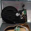 Vinyl Record Player 3 Speed Bluetooth Portable Suitcase Belt-Driven Record Player with 2 Built-in Stereo Speakers Vinyl Vintage Turntable Records Player with RCA Line Out, AUX Out (Dark Green)