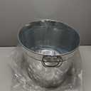 Achla Designs Standard Oval Galvanized Steel Tub