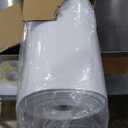 Crawl Space Vapor Barrier, 12 Mil Vapor Barrier, 10'x100', Plastic Drop Cloth Covering for Crawlspace Encapsulation, Thick Plastic Sheeting, Black and White Panda Film