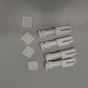 Cabilock 8pcs Curtain Hangers No Drilling Louver Blind Brackets Blind Fixing Mounts for Shutters Easy Install