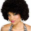 Rubies Afro Black Wig for Adults, Unisex No Size