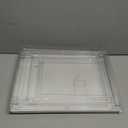 Baby Bottle Organizer, Clear Stackable Acrylic Storage for Countertop Cabinet, Baby Bottle Station Organizer with drawer for Pacifiers, Pump Parts