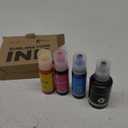 Hiipoo Sublimation Ink Refilled Bottles Compatible for ET2400 ET-2800 ET2720 ET2760 ET2750 ET4800 ET-2803 ET-2850 Inkjet Printers Heat Press Transfer on Mugs T-Shirts (1BK/1C/1Y/1M)