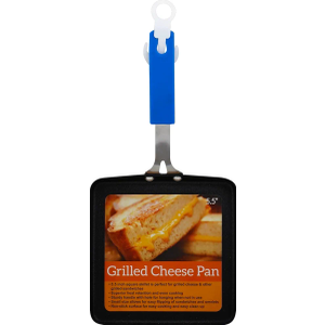 Items 4 U!, Grilled Cheese Non-Stick Pan, 5.5 Inches, Square