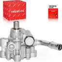 PHOBOOS Power Steering Pump Compatible with Dodge Grand Caravan 2011-2020 & Chrysler Town Country 2011-2016, Voyager 2020-2021 & Ram C/V 2012-2015 3.6L Models, with Outlet, Smooth Steering,Ref.20-1042