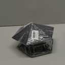 Jealoeur Bird Feeders for Outdoors Hanging Bird Feeder Wild Birds Seed, Black