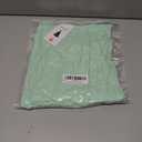 ZESICA Women's 2026 Summer Strapless Bodycon Tube Dress Sexy Off Shoulder Mesh Irregular Ruffle Backless Party Midi Dresses (Green, S)