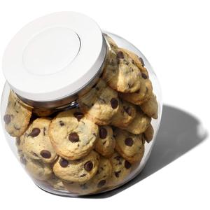 OXO Good Grips 3.0 Qt POP Medium Cookie Jar - Airtight Food Storage - for Snacks and More, White and Clear