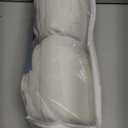 Triple Pinch Pleated Beige White Velvet Curtains 96 inches Long Living Room Darkening Thermal Insulated Luxury Modern Elegant Pinch Pleat Drapes Heavy Thick Ivory Velvet Curtain for Bedroom Girls, Size: 40"W x 96"L (Pack of 2)