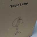 RORIA Touch Farmhouse Table Lamp for Living Room, 3-Way Dimmable Rustic Nightstand Lamp with USB A+C Ports, Vintage Retro Lamp for Bedroom End Table with Amber Glass Shade, LED Bulb Included (Bronze)