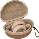 Portable Headphone Case for Beats Studio Pro / 3 Solo 3 Solo 4, Over Ear Headphone Storage Case with Large Space Pocket for Cables