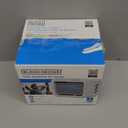 BLACK+DECKER Desktop Air Cooler, Personal Portable Fan with 3-Speeds, Evaporative Air Cooler with 0.5L Water Tank, Air Cooler Fan for Desk, Home, Office, Bedroom, and more, BDMC10, White/Gray