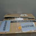 Moody 6x9 Area Rugs for Living Room, Low Pile Thin Washable Non Slip Rugs for Bedroom Dining Room, Vintage Medallion Distressed Carpet for Home Office Guest Room, Multi Brown/Slate Green