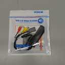 Capture Card, USB Video Capture Card Device, Audio Video Converter Grabber for RCA to USB-Convert VHS Mini DV VCR Hi8 DVD to Digital, for PC TV Tape Player Camcorder, MAC Windows Vista Compatible