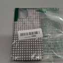 Aesthetic Cases for iPhone 13, Glossy Hybrid 2-Layer Hard Cover, Protective Scratch Resistant Shell, Brown Gingham