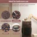 VOOWO College Laundry Bag, Large Laundry Backpack, College Dorm Room Essentials For Guys Girls, Dorm Laundry Bag Backpack With Shoulder Straps, Dirty Clothes Travel Laundry Bag (Dark Print)