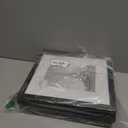 upsimples 8x10 Picture Frame Set of 5, Display Pictures 5x7 with Mat or 8 x 10 Without, Wall Gallery Photo Frames, Black