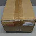 8Pcs Glass Cups with Lids and Straws - 16oz Can Shaped Drinking Glasses Set, Iced Coffee Cup, Beer Glasses Tumbler for Juice, Soda , Smoothie, Boba Tea, Whiskey, Cocktail