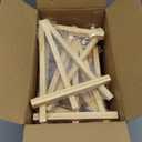 12 Pack 9 Inch Wood Easels, Easel Stand for Painting Canvases, Art, and Crafts, Tripod, Painting Party Easel, Kids Student Tabletop Easels for Painting, Portable Canvas Photo Picture Sign Holder