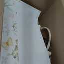 American Mahjong Tiles Set with Noise Reducing Mahjong Mat, 166 Blue Mahjong Game with Portable Storage Bags, 4 All-in-One Color Rack/Pushers, Scoring, Plastic Coins Dices for Adults & Beginners