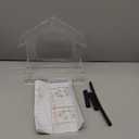 Clear Window Bird Feeder with 5 Extra Strong Suction Cups, DY-SKTY Sturdy and Durable Acrylic Birdfeeders for Viewing Wild Birds Outside, as a Bird Watching Gift, Outdoor Birdhouse Box, Garden Decor