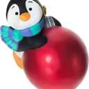 Hallmark Keepsake Petite Penguins Mini Christmas Ornament (A Delightful Decoration) 1" Tiny Ornament for Tabletop Tree