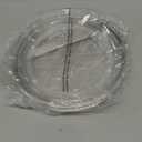 LAMU 2 Tier Lazy Susan Turntable Organizer 9.25'' Rotating Spice Rack Organization for Cabinet, Kitchen, Pantry, Countertop, Bathroom, Vanity, Medicine Cabinet Organizer, Clear