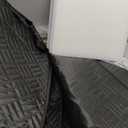 Yonktoo Dog Car Seat Cover for Back Seat, Car Seat Cover 60/40 Split Bench for Family Car, Compact SUV, MPV - Standard - 53" W (Black)