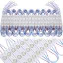 Riakrum 500 Pcs LED Module White 6500k 1.2W LED Storefront Waterproof Replacement Lights for Inflatables Decorative Module Light with Tape Adhesive Backside for Christmas Letter Advertising Signs