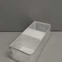 Magnetic Shelf for Washing Machine Laundry Room Magnetic Organizer Laundry Shelf Organizer Washing Machine Shelf Hanging Basket Storage Magnetic Fridge Shelves (White, L11in*W4.9in*H3.9in)