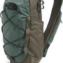 THE NORTH FACE Borealis SIing Bag | Crossbody Adjustable Strap, Water Repellent Finish, Multiple Compartments, Tablet Sleeve (One Size, Duck Green/New Taupe Green)