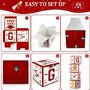 OHOME 8 Pack Graduation Decorations 2026 - Graduation Party Decorations 2026 - Balloon Boxes for Class of 2026 Party Favors Supplies - Yard Signs Banner Backdrop Decor (Red)