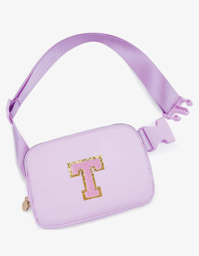 Birthday Gifts for 4 5 6 7 8 9 10 11 12 13 Year Old Girls,Graduation Gifts for Teens Kids Daughter Sister Her,Fanny Pack Crossbody Bag Belt Bag Cute Trendy Stuff | Lavender,T