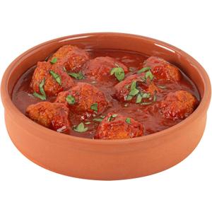 Restaurantware-Terra Tek 15.2 Ounce Terracotta Cazuelas, 2 Brown Glazed Clay Pots For Cooking - Oven-Ready, Microwavable, Terracotta Serving Pots, Dishwashable, For Cooking And Serving