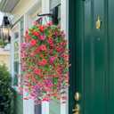 4 Pcs Artificial Hanging Flowers