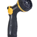 Melnor XT Metal Garden Hose Nozzle; Front Trigger with Flow Control; 8 Watering Patterns; 100% Metal Body with Fully Rubberized Slip Resistant Grip