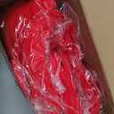 Knitgrip Extra Large Christmas Front Door Bow Decorations 27 x 78 Inch Giant Velvet Christmas Tree Topper Bow with Long Streamers Wreath Wall Decor for Home Xmas Room Holiday Porch(Red)