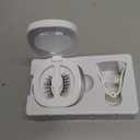 BEYELIAN Magnetic Eyelashes with Applicator Kit, Upgrade Soft Magnetic Lashes Reusable False Eyelashes Natural Look, No Glue Needed Eyelashes for Daily Work Magic-35 (Lightweight & Comfortable)