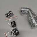 Universal Fit Sink Spray Attachment, Kitchen Side Sprayer Head, Pull Out Spray Head, Faucet Sprayer Replacement, Chrome