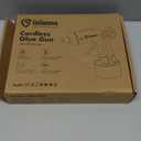 GoGonova Cordless Hot Glue Gun, 15s Fast Preheating with 2Ah Built-in Battery Hot Melt Glue Gun, Smart Power-Off, Kit with 25 Pcs Premium Mini Glue Sticks and USB-C Charging Port (Blue)