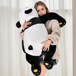 Cute Panda Bear Pillow Large Panda Stuffed Animal Plush Toy Soft Hugging Body Pillow for Adults Kids Boys Girls Birthday Gift (23.6 in)